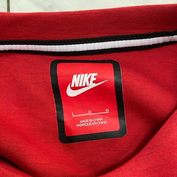 Nike Sweaters | Nike Crewneck Sweater Mens L Original Red | Poshmark